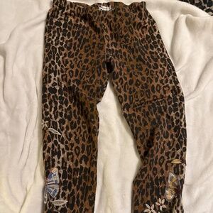 Johnny Was LA leopard print leggings